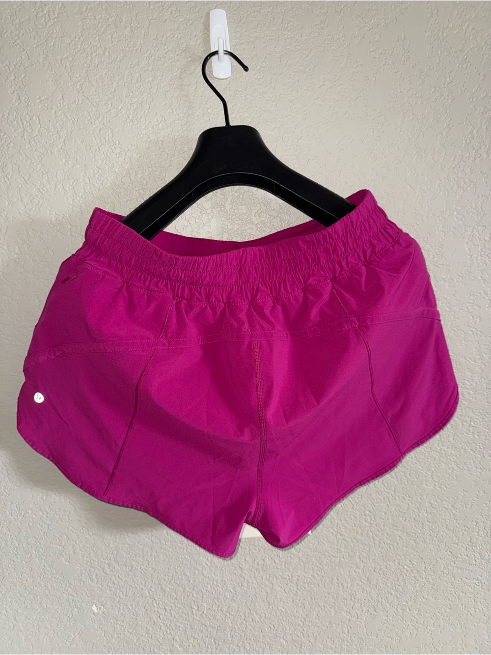 Lululemon Track That High Rise Shorts 3”- Ripened Raspberry- Size 14 - Picture 2 of 3